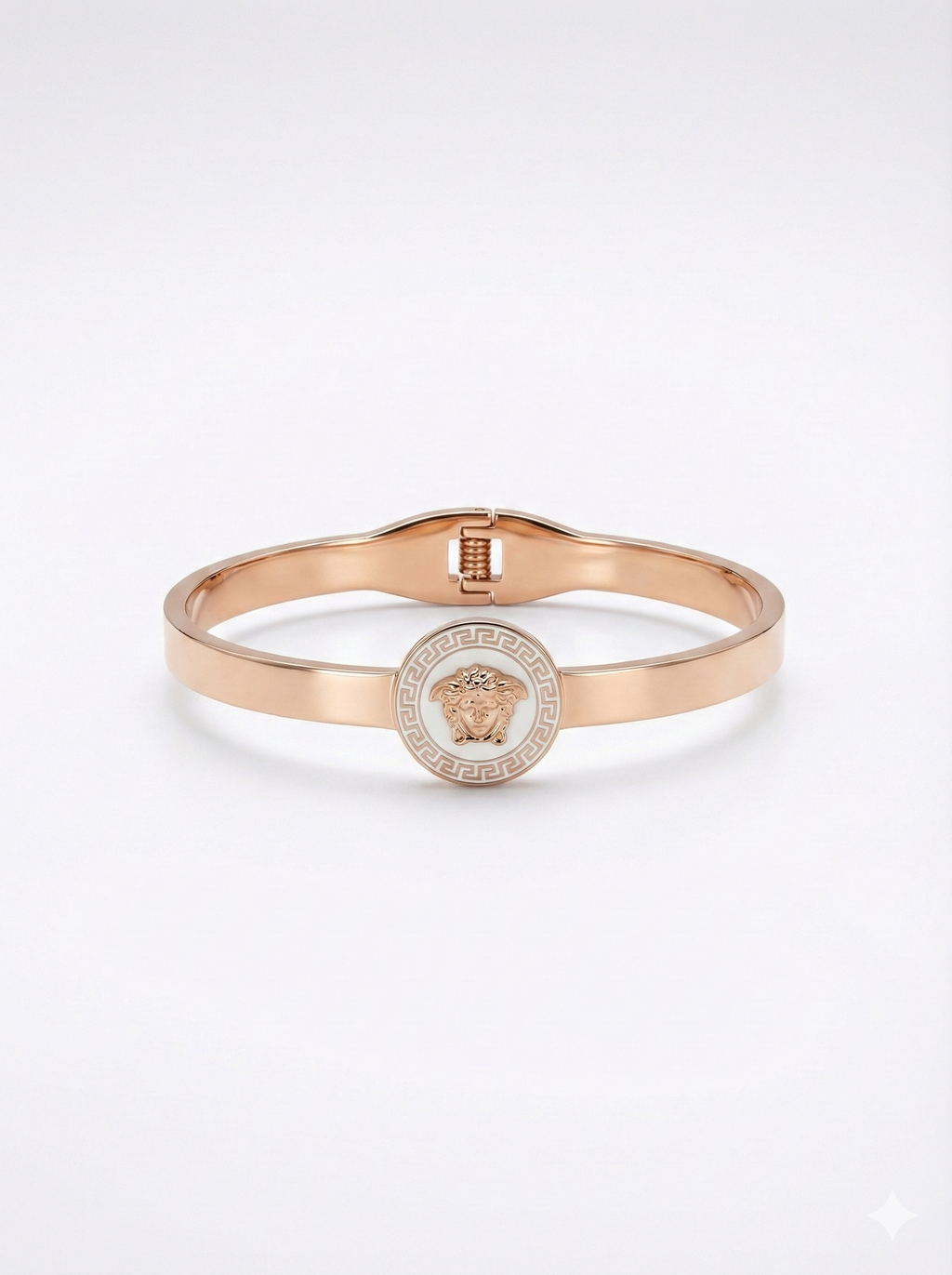 Aurelia Medusa Rose Gold Bangle