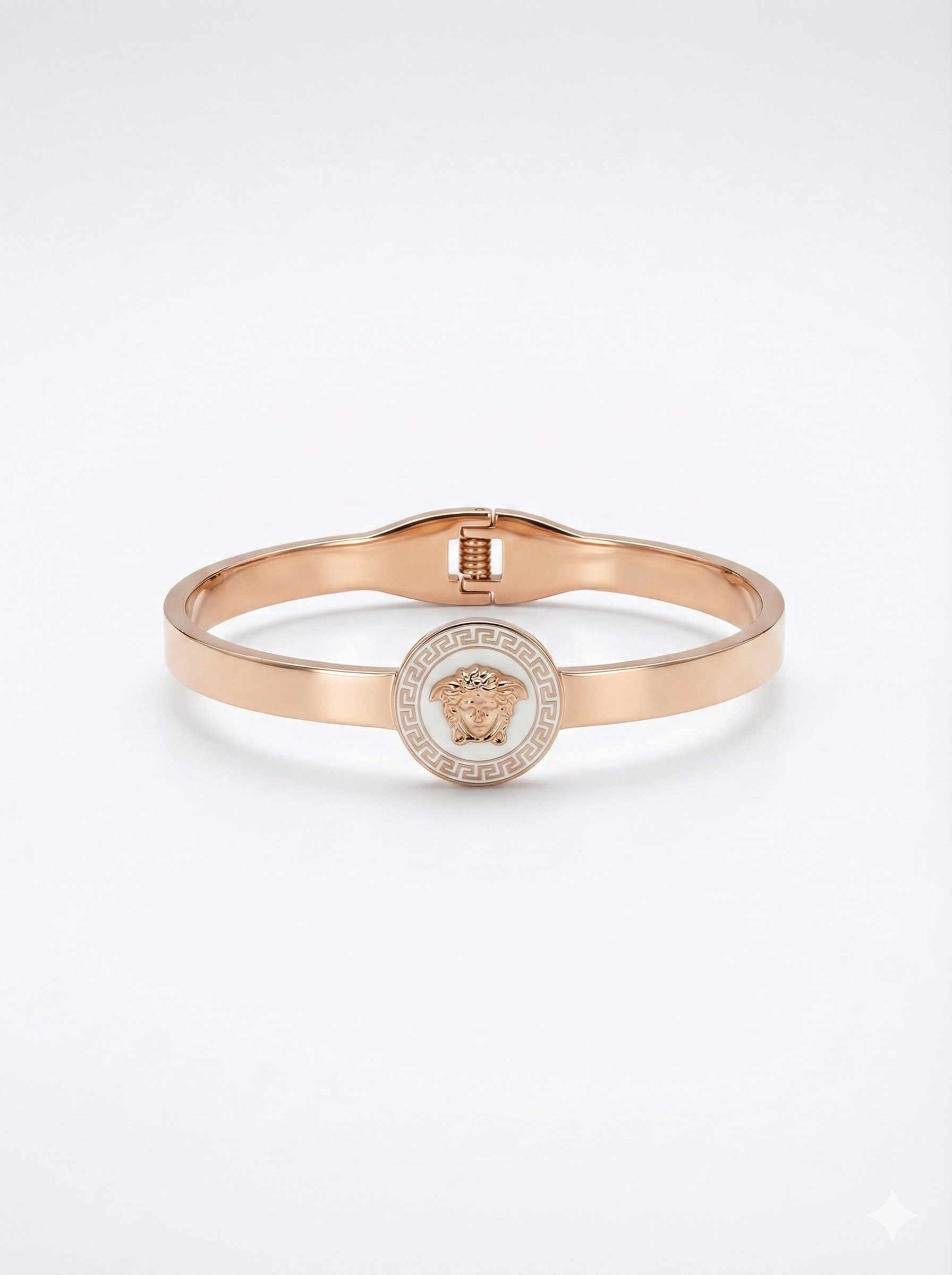 Aurelia Medusa Rose Gold Bangle