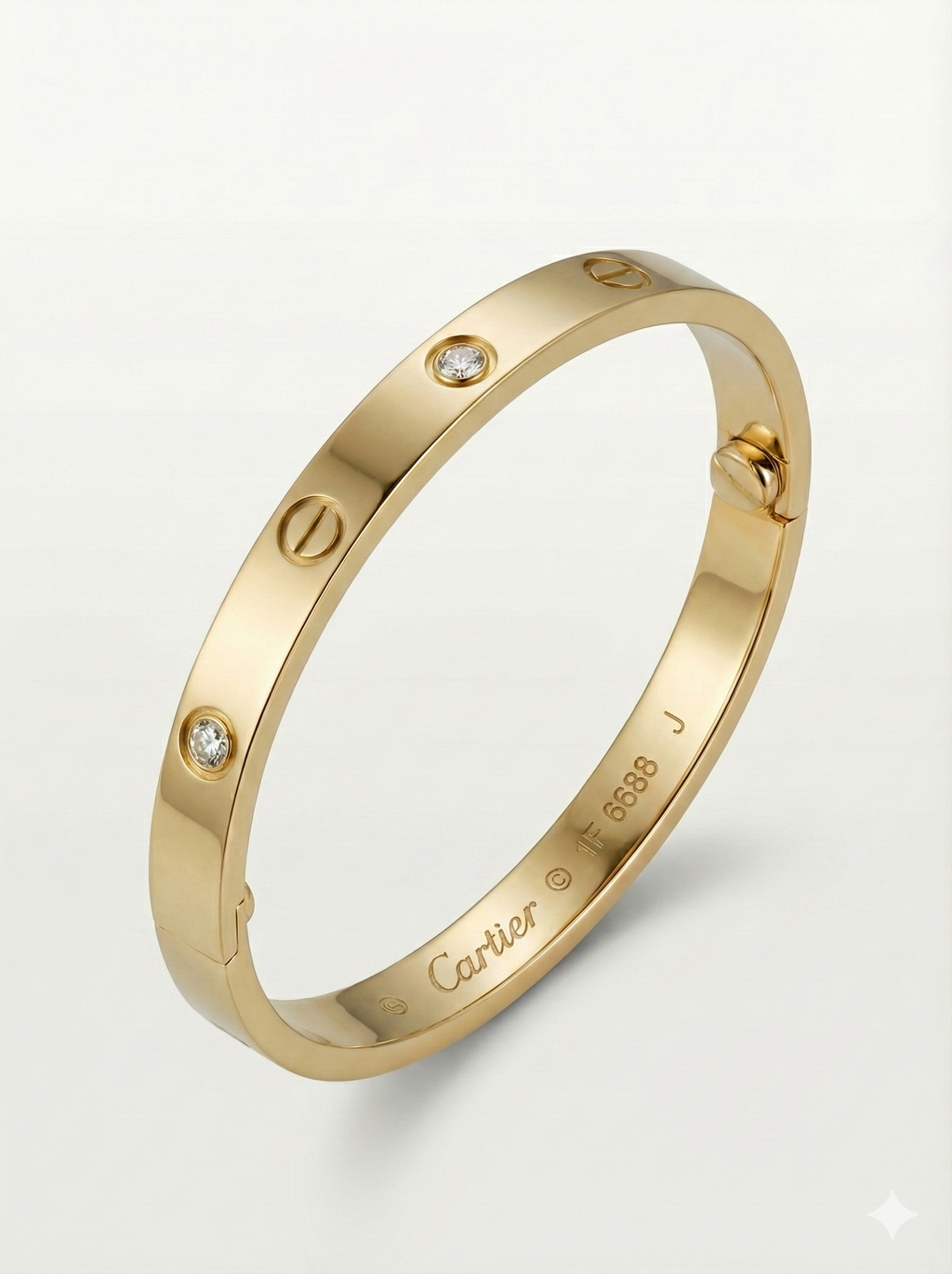 Mira Gold Tone Bangle