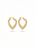 Riva Hear Hoop Earring