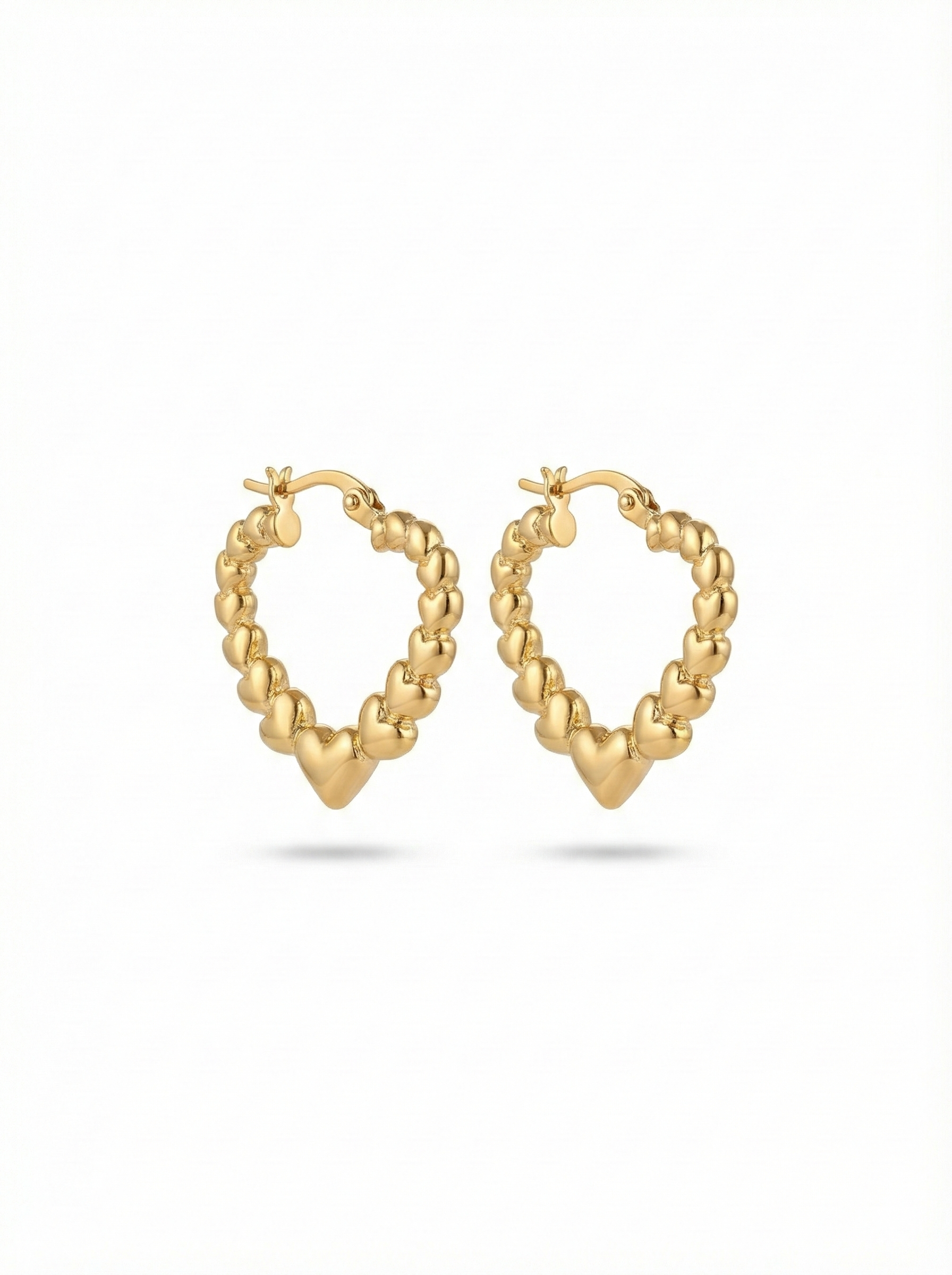 Riva Hear Hoop Earring