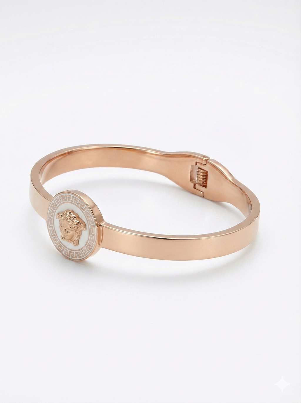 Aurelia Medusa Rose Gold Bangle
