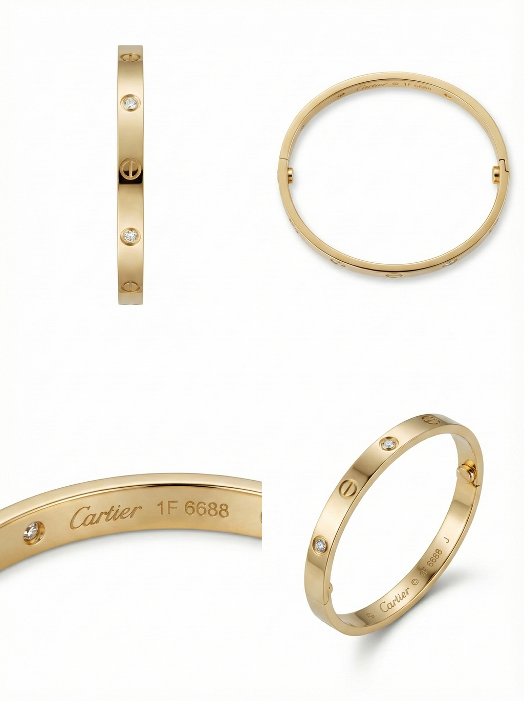 Mira Gold Tone Bangle