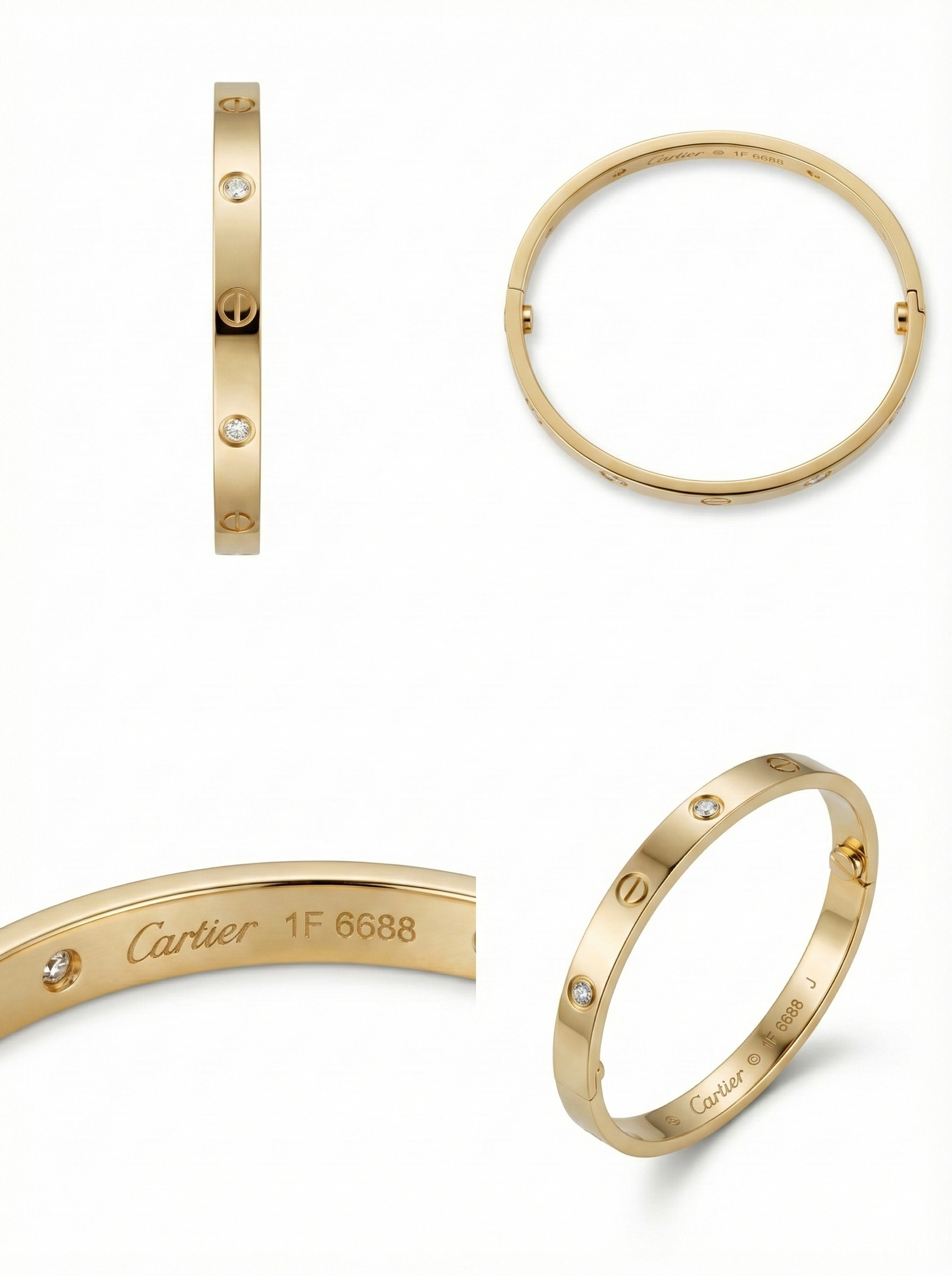 Mira Gold Tone Bangle